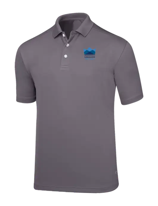 Callaway Core Medium Grey Performance Polo w/Kingsview Partners Logo