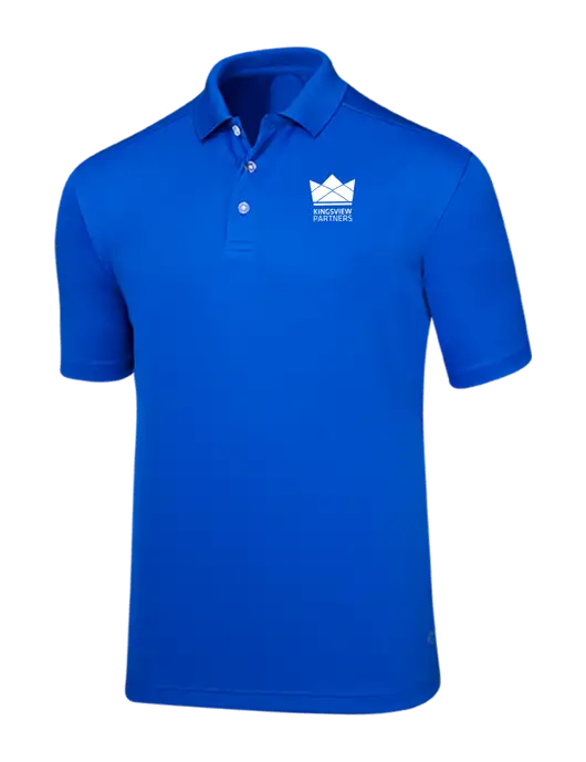 Callaway Core Royal Blue Performance Polo w/Kingsview Partners Logo