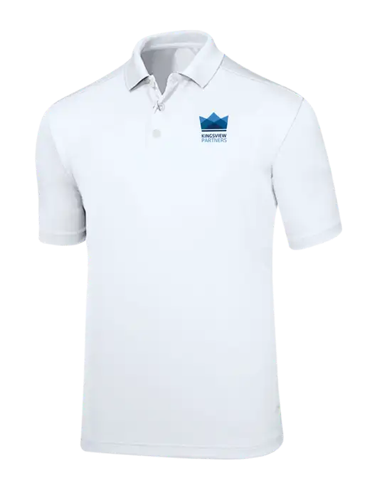 Callaway Core Bright White Performance Polo w/Kingsview Partners Logo