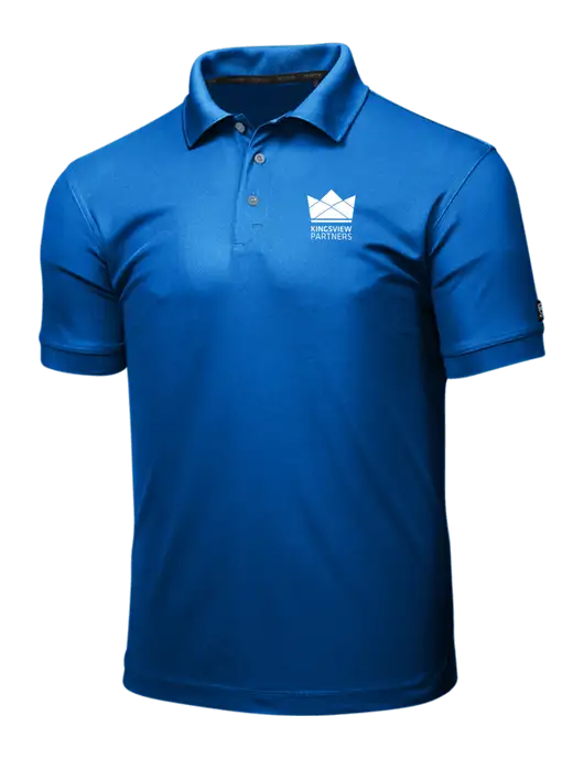 OGIO Royal Blue Caliber 2.0 Polo w/Kingsview Partners Logo