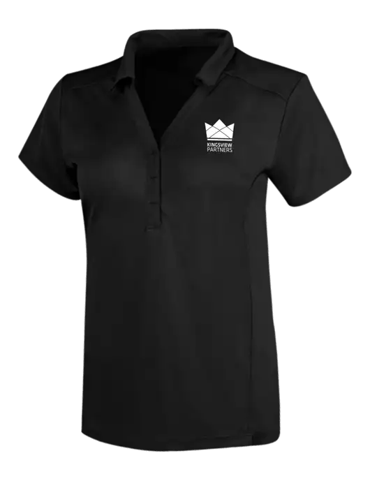 OGIO Blacktop Womens Framework Polo w/Kingsview Partners Logo