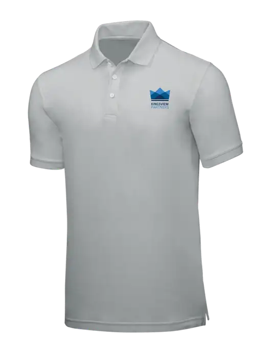 Light Grey Core Classic Pique w/Kingsview Partners Logo