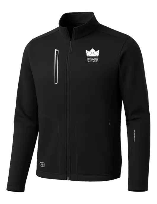 OGIO Blacktop Endurance Fulcrum Full-Zip w/Kingsview Partners Logo