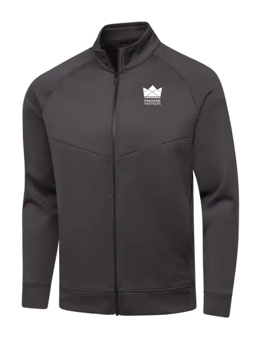 OGIO Dark Grey Endurance Modern Performance Full-Zip w/Kingsview Partners Logo