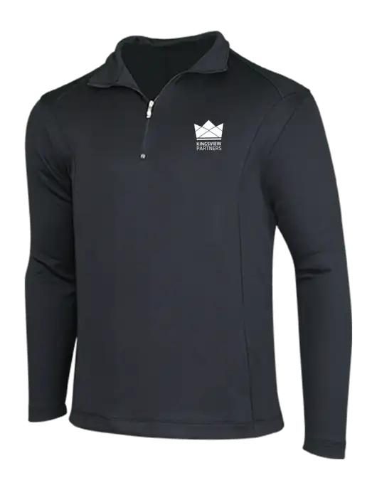 NIKE Black Sport Cover-Up w/Kingsview Partners Logo