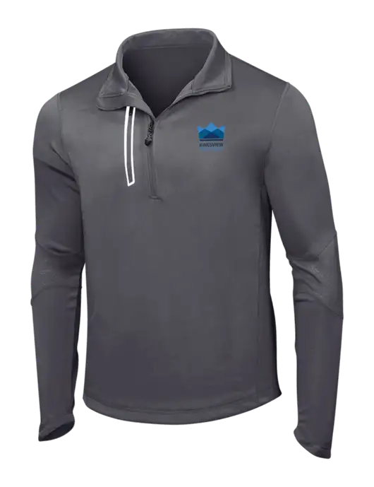 OGIO Gear Grey Endurance Fulcrum 1/4 Zip w/Kingsview Partners Logo
