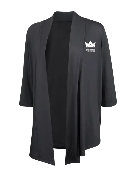 Grey Smoke Womens Concept Shrug w/Kingsview Partners Logo