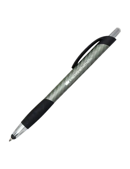 Sunray Gunmetal Stylus Pen w/Kingsview Partners Logo