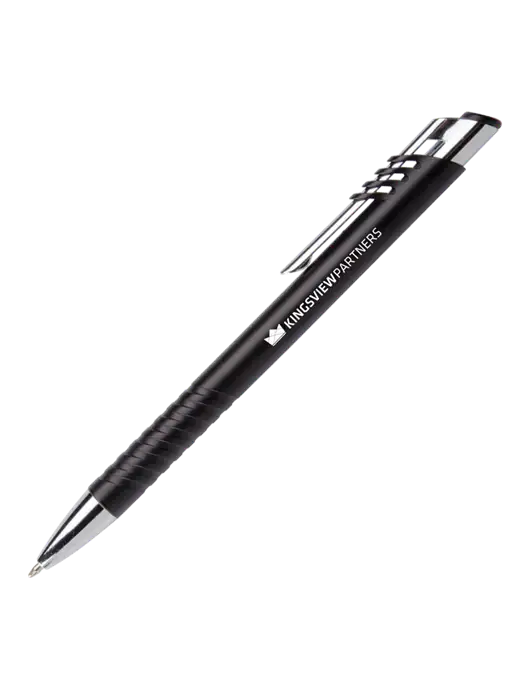 Schirhart Black Pen - Black Ink w/Kingsview Partners Logo