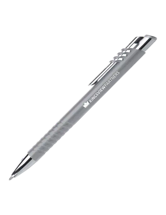 Schirhart Grey Pen - Black Ink w/Kingsview Partners Logo