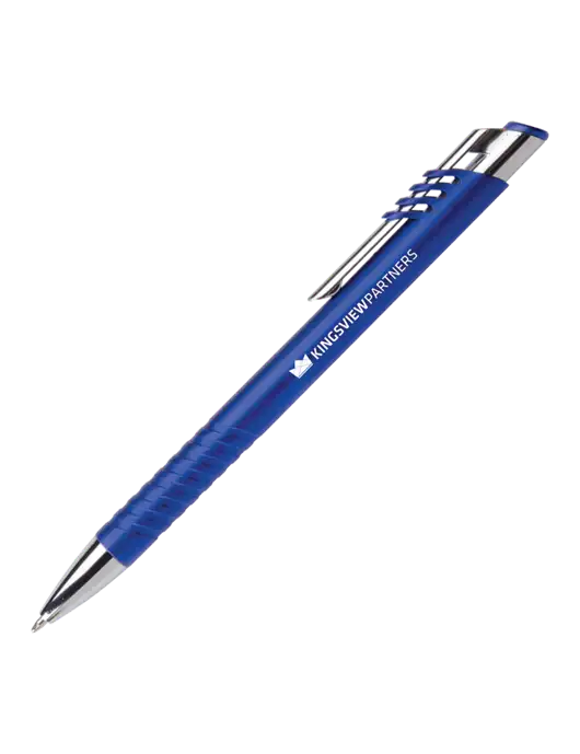 Schirhart Blue Pen - Black Ink w/Kingsview Partners Logo