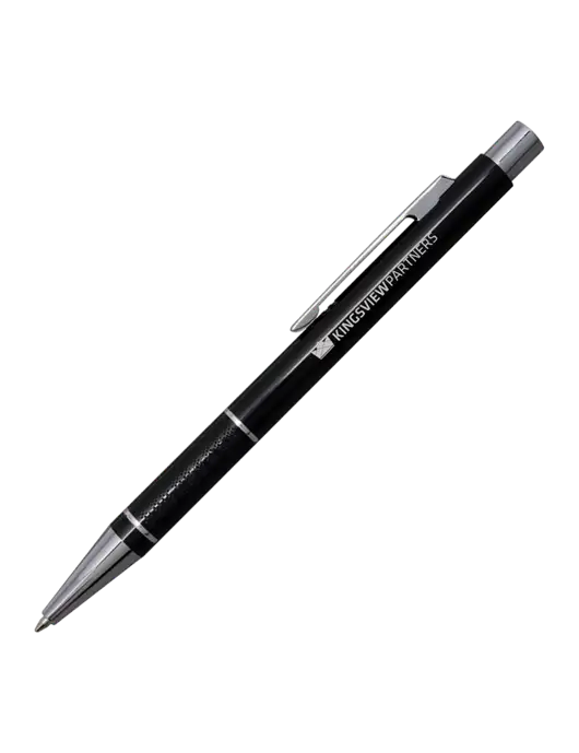 St George Black Pen - Blue Ink w/Kingsview Partners Logo