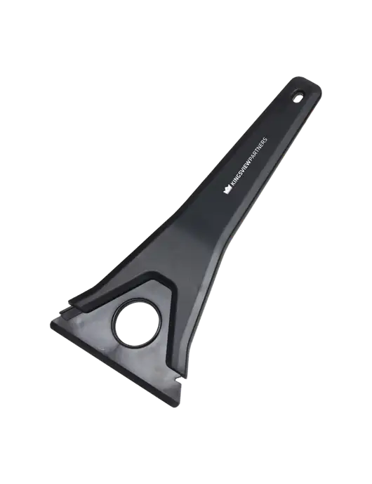 TriBlade Black Windshield Scraper w/Kingsview Partners Logo