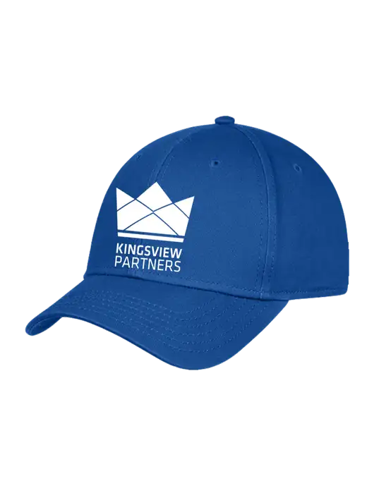 Royal Structured Cap Hook & Loop w/Kingsview Partners Logo