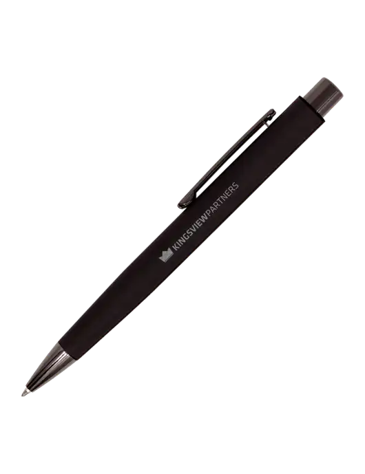Moana Comfort Black - Black Ink w/Kingsview Partners Logo