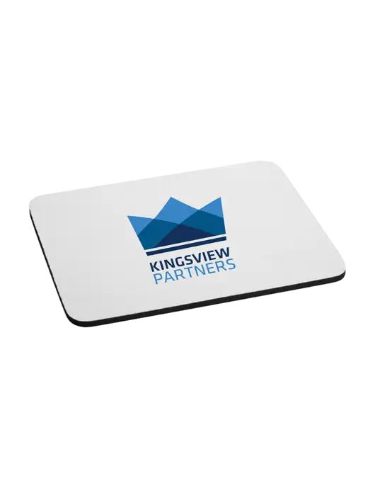 Neoprene Mouse Pad 9.25" x 7.75"  w/Kingsview Partners Logo