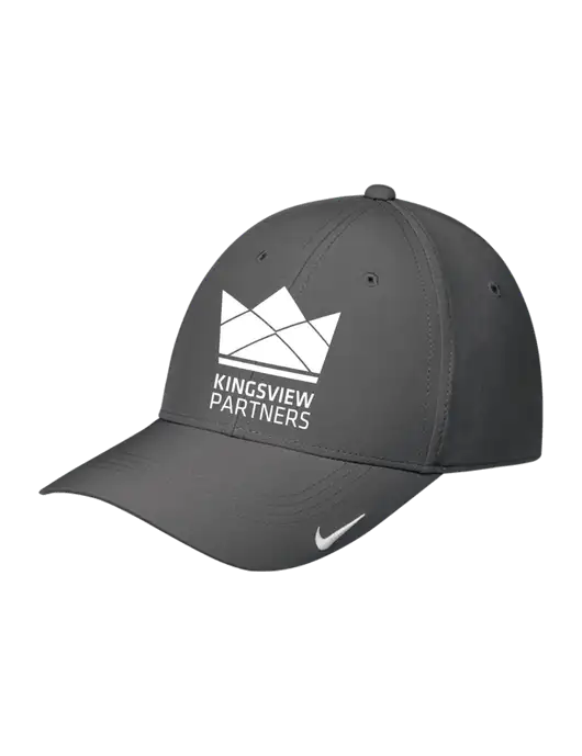 Nike Dark Grey Dri-FIT Legacy Cap w/Kingsview Partners Logo