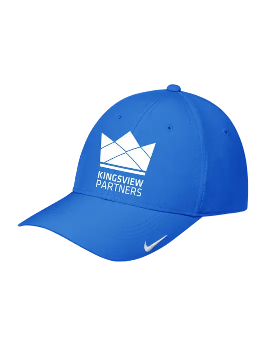 Nike Royal Dri-FIT Legacy Cap w/Kingsview Partners Logo