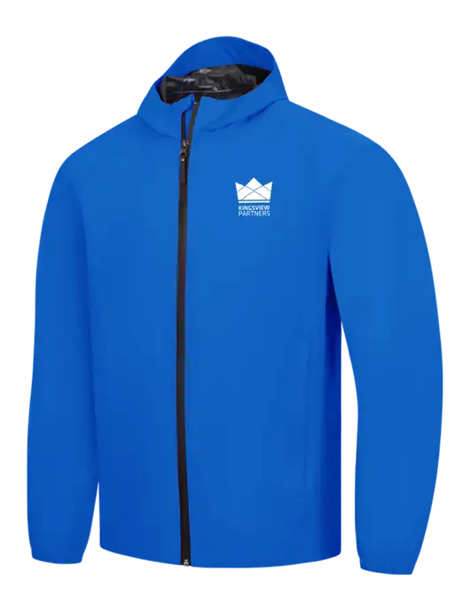 Royal Essential Rain Jacket w/Kingsview Partners Logo