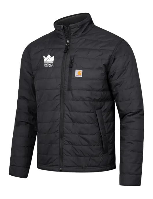 Carhartt Black Gilliam Jacket w/Kingsview Partners Logo