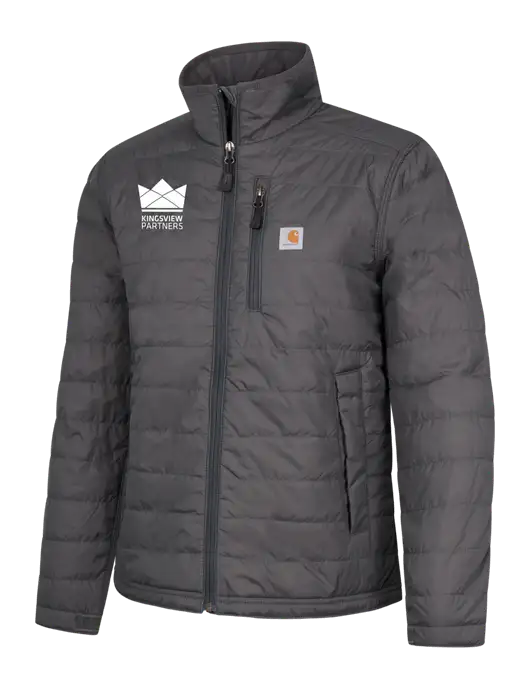 Carhartt Womens Dark Grey Gilliam Jacket w/Kingsview Partners Logo