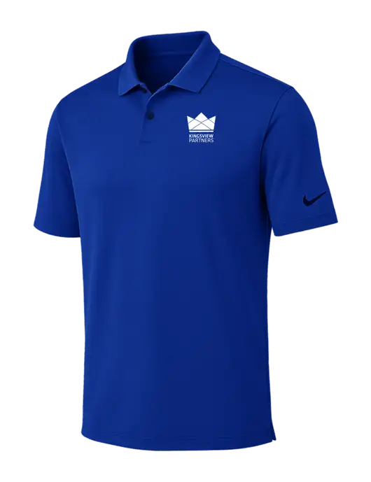 Nike Dark Royal Dri-FIT Vapor Polo w/Kingsview Partners Logo