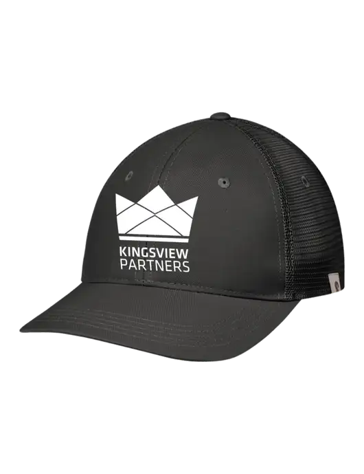 Carhartt Black Trucker Rugged Pro Series Cap w/Kingsview Partners Logo