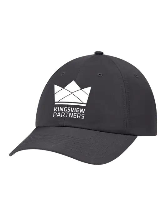 Richardson Relaxed Performance Lite Dark Grey Cap w/Kingsview Partners Logo