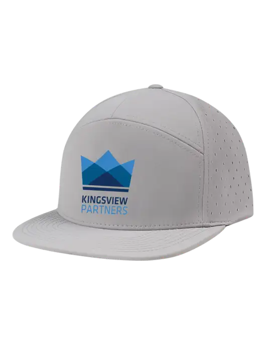 Richardson Light Grey Cannon Cap w/Kingsview Partners Logo