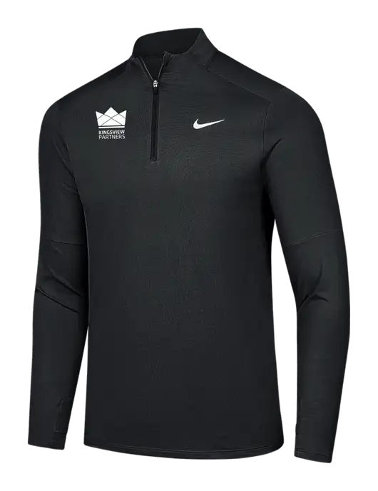 Nike Black Dri-FIT Element 1/2-Zip Pullover w/Kingsview Partners Logo