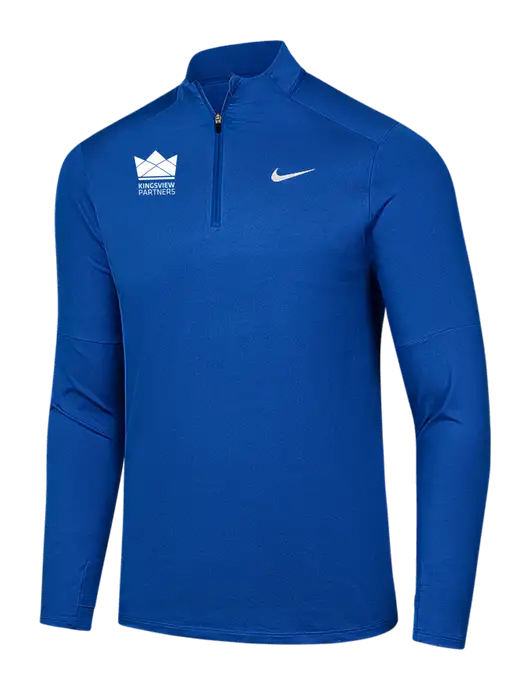 Nike Royal Dri-FIT Element 1/2-Zip Pullover w/Kingsview Partners Logo