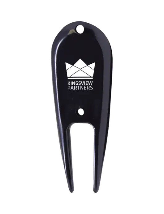 Black Divot Tool w/Kingsview Partners Logo