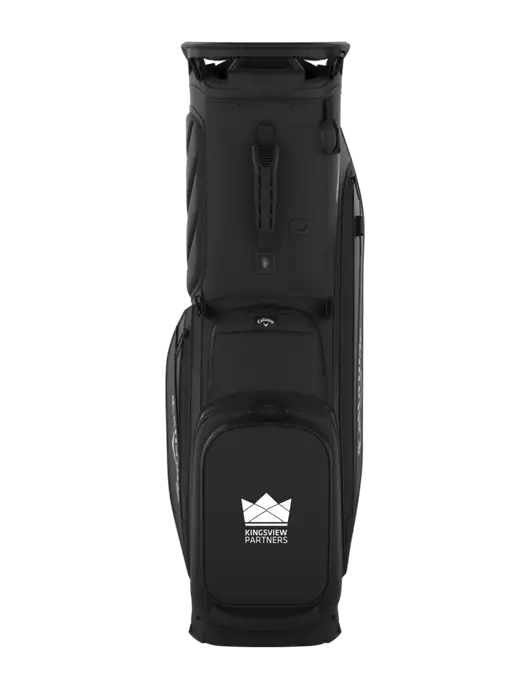 Callaway Fairway 14 Black Golf Bag w/Kingsview Partners Logo