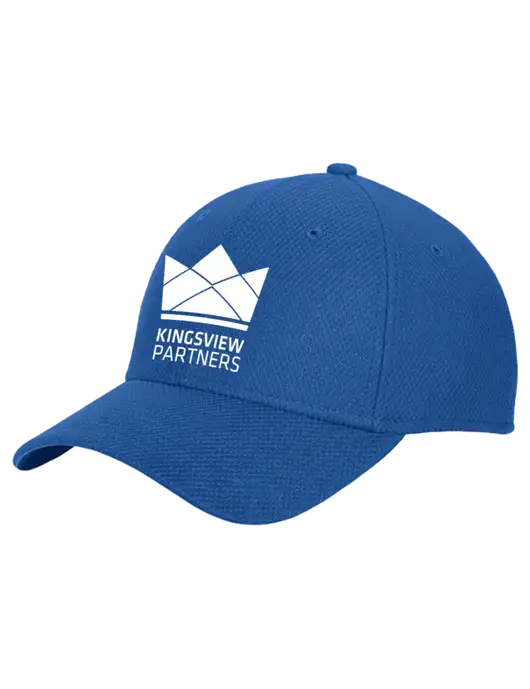 New Era Diamond Era Dark Royal Stretch Cap w/Kingsview Partners Logo