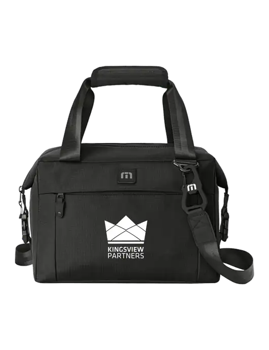 TravisMathew Black Chill’n 12-Can Cooler w/Kingsview Partners Logo