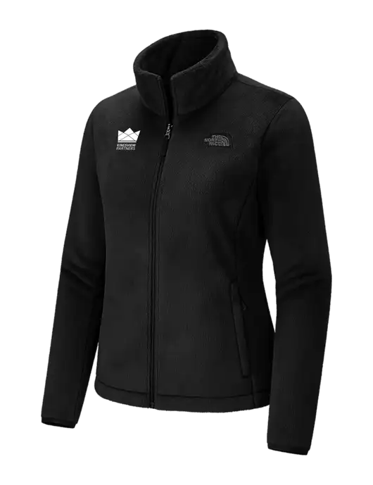 The North Face Womens Black Osito Fleece Jacket
 w/Kingsview Partners Logo