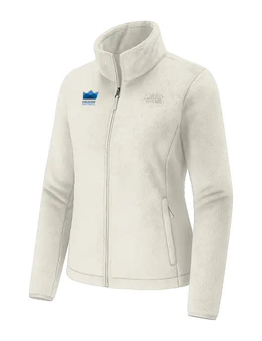 The North Face Womens Ivory Osito Fleece Jacket
 w/Kingsview Partners Logo