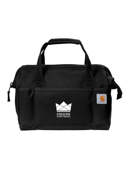 Carhartt Foundry Series 14” Black Tool Bag w/Kingsview Partners Logo