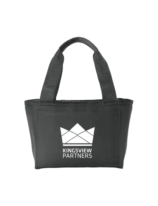 Iso Dark Grey Lunch Tote w/Kingsview Partners Logo