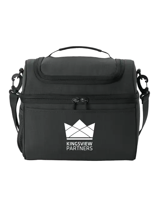 Polar Lunch Black Cooler w/Kingsview Partners Logo