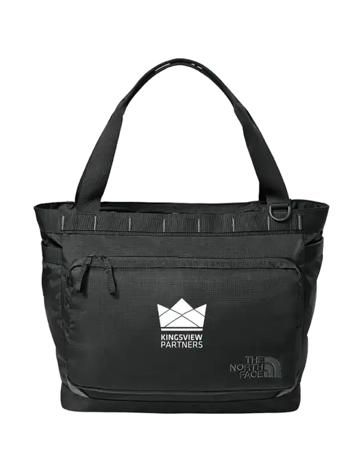 North Face Black 25L Travel Tote w/Kingsview Partners Logo