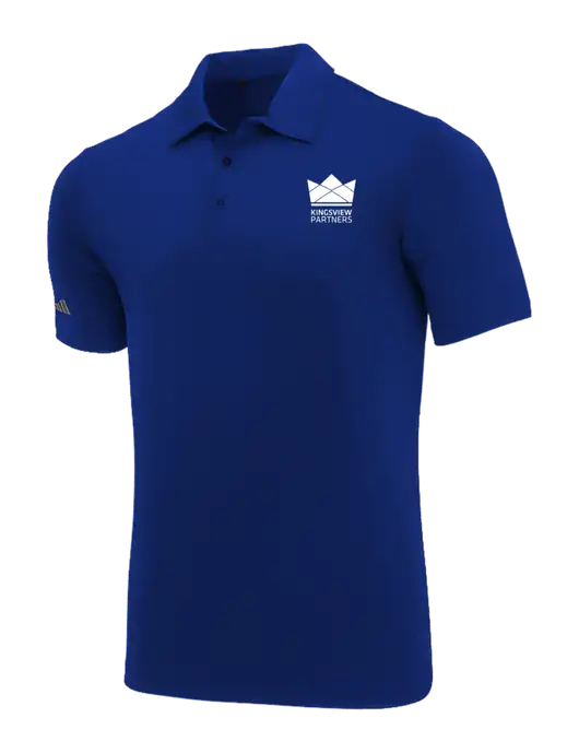 Adidas Dark Royal Ultimate Solid Polo w/Kingsview Partners Logo